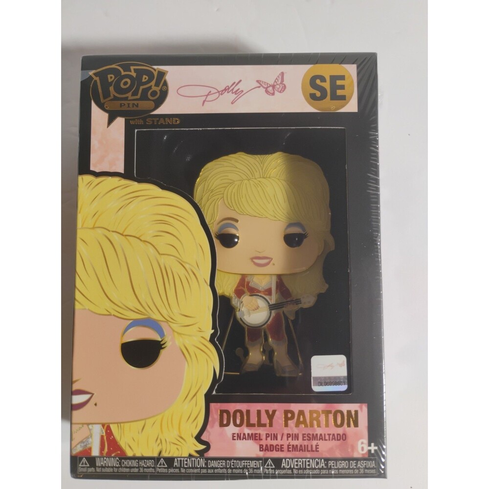 2023 Dolly Parton Funko Pop! Pin Exclusive NEW